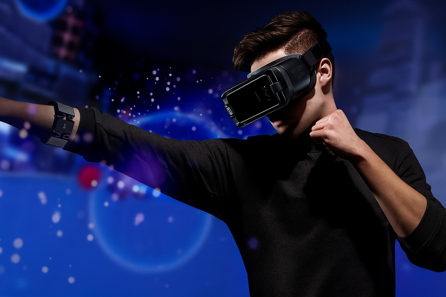 Neon Run - Mobile VR Racing Game