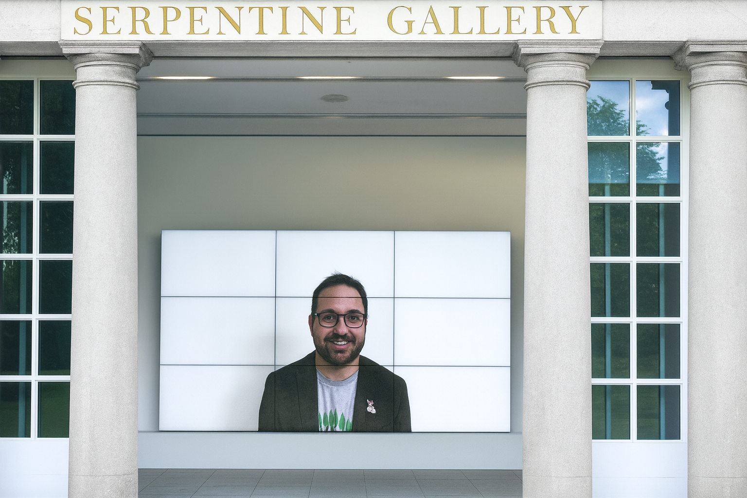 Into the Light exhibition - Photo Booth